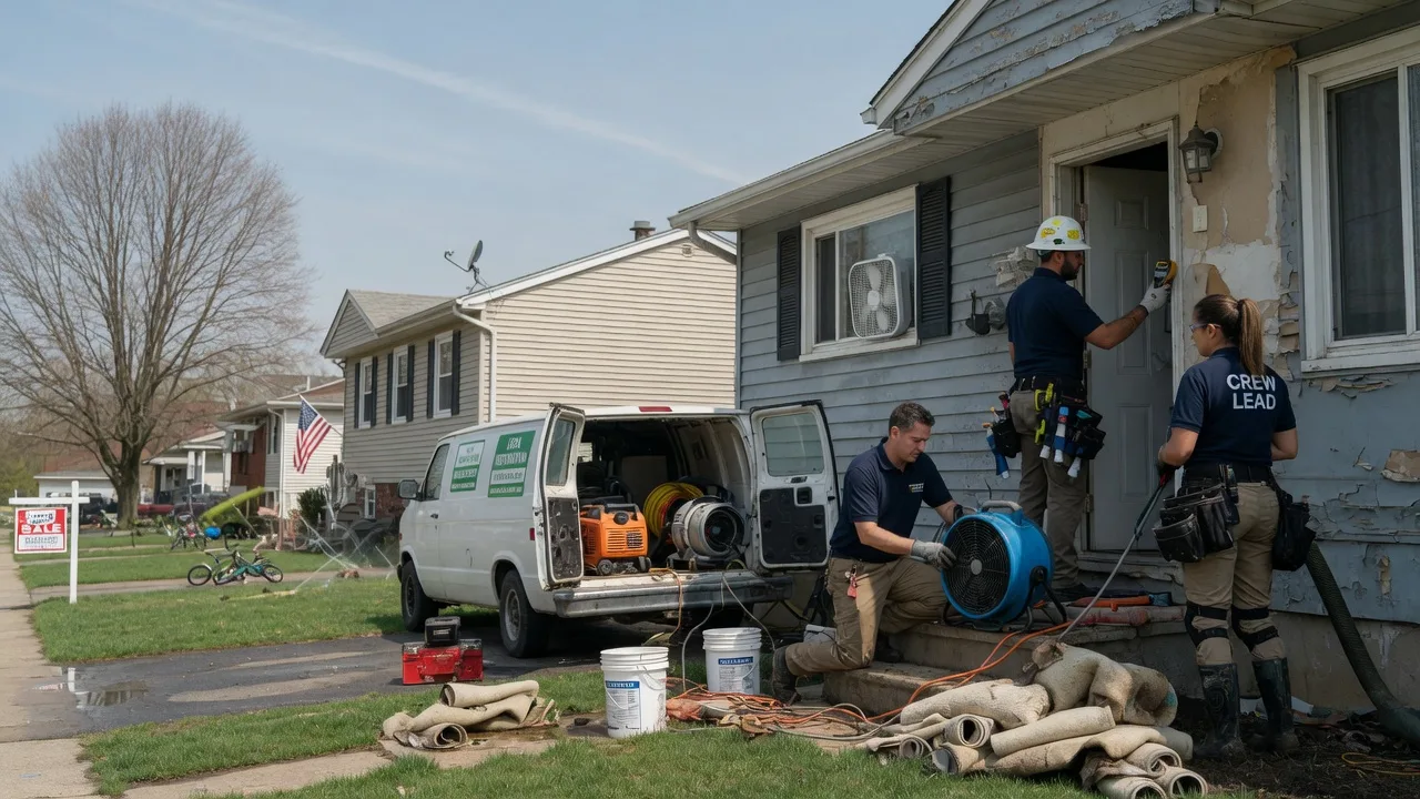 Flood Cleanup in Golden Gate, IL near me